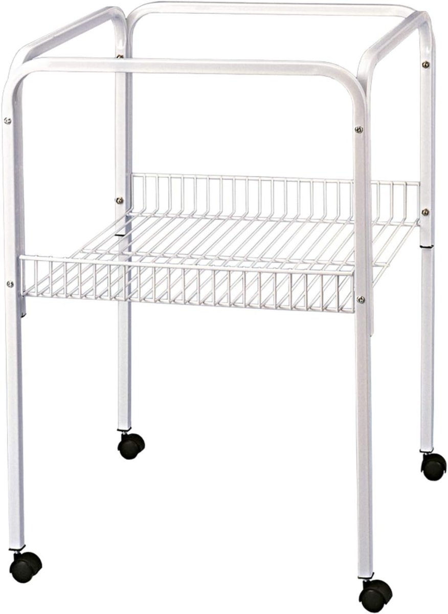 ARQUIVET Soporte para jaula ANCONA (blanco) 48x48x70,5cm